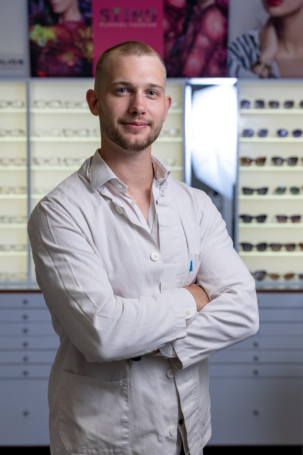 Karlo Krapec, bacc. ing. opt. — inženjer optometrije